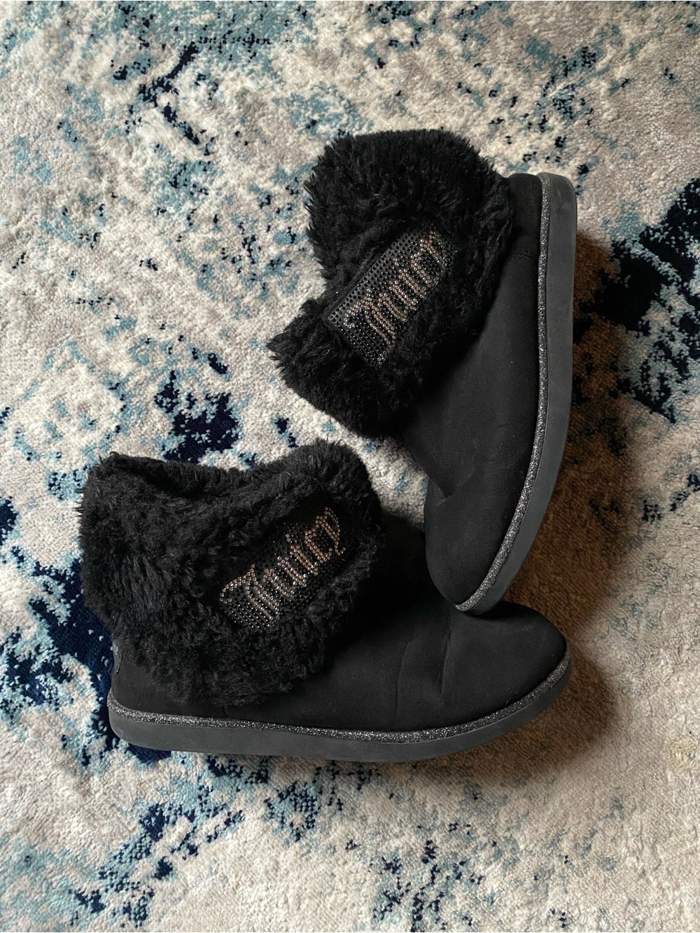 Juicy Couture Black Booties